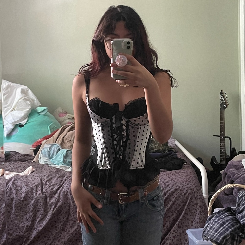 bustier corset top